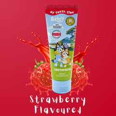 Bluey Toothbrush Toothpaste Wash Mitt Bubble Bath Shampoo-Conditioner Bundle Set