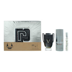 Paco Rabanne Invictus Victory 3 Piece Gift Set