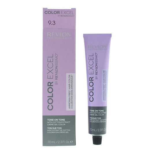 Revlon Color Excel 9.3 Very Light Golden Blonde Hair Colour 70ml  For Women