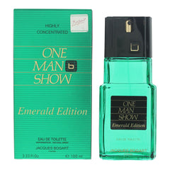 Jacques Bogart One Man Show Emerald Edition Eau de Toilette 100ml Mens Spray