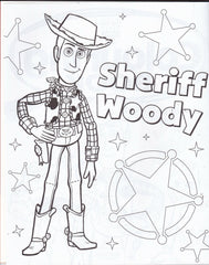 Disney Toy Story 4 Colouring Book Favourite Characters For Kids Boys Girls