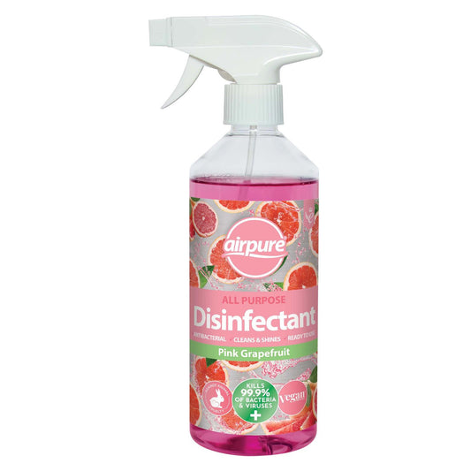 Airpure All Purpose Disinfectant Cleaner Spray Pink Grapefruit Fragrance 500ml