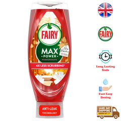 Fairy Max Power Washing Up Cosy Season Pomegranate Liquid 640ml