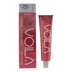 Intercosmo Voila� 3C Intense .92 Graphite Silver Hair Colour 60ml For Women