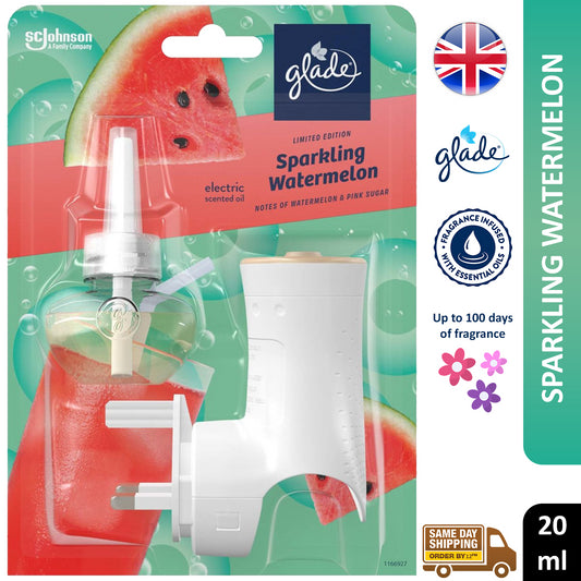 Glade Electric Plugin Scented Oil Refill Air Freshener Sparkling Watermelon 20ml