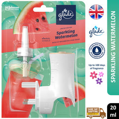 Glade Electric Plugin Scented Oil Refill Air Freshener Sparkling Watermelon 20ml