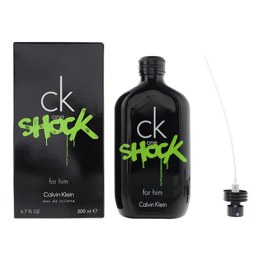 Calvin Klein Ck One Shock For Him Eau de Toilette 200ml Mens Fragrance Spray