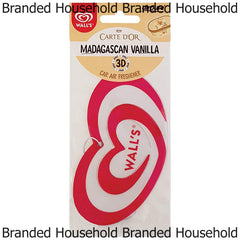 Walls Hanging Car Air Freshener Odor Neutralizer Fragrance Madagaskan Vanilla