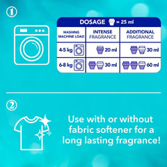 Asevi Laundry Scent Booster Liquid Green Freshener Fragrance 36 Washes 720ml