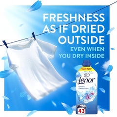 Lenor Fabric Conditioner Tumble Dryer Shet Spring Awakening Fragrance Bundle Set