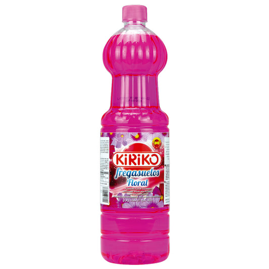 Kiriko Floor Cleaner Liquid Cleans Multi Surfaces Dirt Floral Lasting Scent 1.5L