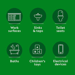 Dettol Flower Power Scented Multipurpose Surface Cleaning Biodegradable 50 Wipes