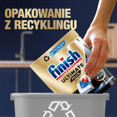 Finish Dishwasher Powerball Ultimate Plus All In One Glass Silver Protection Tab