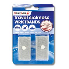 Masterplast Travel Motion Sickness Wristbands Plane Boat Train Car