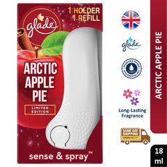 Glade Sense & Spray Air Freshener Automatic Machine Refill Arctic Apple Pie 18ml