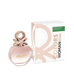 Benetton Colors Woman Rose Eau de Toilette 80ml Spray Womens Fragrance