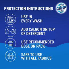 Calgon 4 in1 Power Tabs Water Washing Machine Softener Prevents Unpleasant Odour