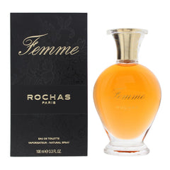 Rochas Femme Eau de Toilette 100ml Womens Fragrance Spray