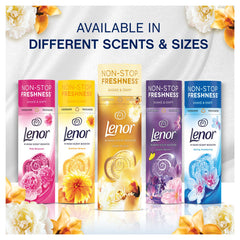 Lenor In Wash Scent Booster Beads Non-Stop Laundry Freshness Gold Orchid 155G