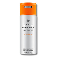 David Beckham Instinct Sport Long Lasting Deodorant Spray 150ml Masculine Scent