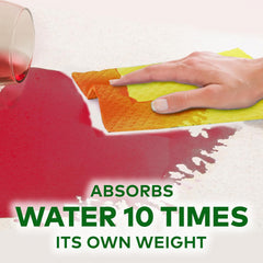 Bettina Sponge Wipes Super Absorbent All Your Spills 3pc Streak-Free Cleaning