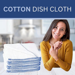 Bettina Cotton Dish Cloths 10pcs Scratch Free Cleaning Experience & Eco Friendly