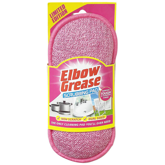 Elbow Grease Cleaning Scrubbing Pad Non Scratch Removes Tough Stains Stubborn