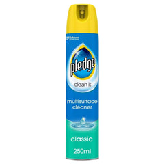 Pledge Classic Multi Surface Cleaner Spray For Granite Wood Marble 250ml