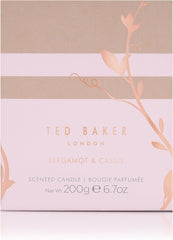 Ted Baker London Luxury Scented Candle Bergamot & Cassis Christmas Gift 200G