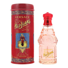 Versace Red Jeans Eau de Toilette 75ml Spray For Womens Fragrance