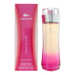 Lacoste Touch Of Pink Eau de Toilette 90ml Womens Fragrance Spray