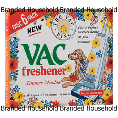 Vac Freshener Disc Extra Strength Fits All Vacuum Summer Meadow
