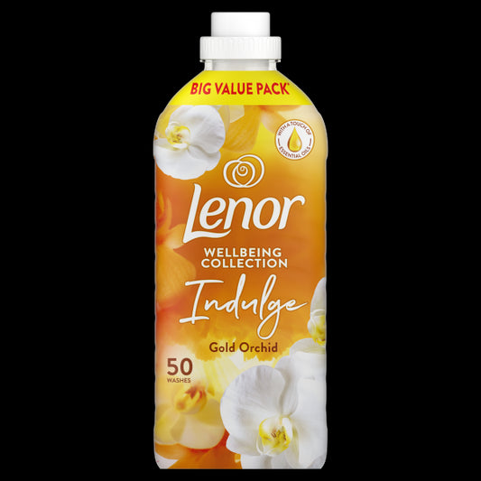 Lenor Fabric Conditioner Freshener Gold Orchid Wellbeing Collection Indulge