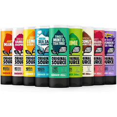 Original Source Shower Gel Natural Fragrance Vegan Paraben Cruelty Free 4X250ml