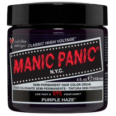 Manic Panic High Voltage Purple Haze Hair Dye SemiPermanent Color Cream 118ml