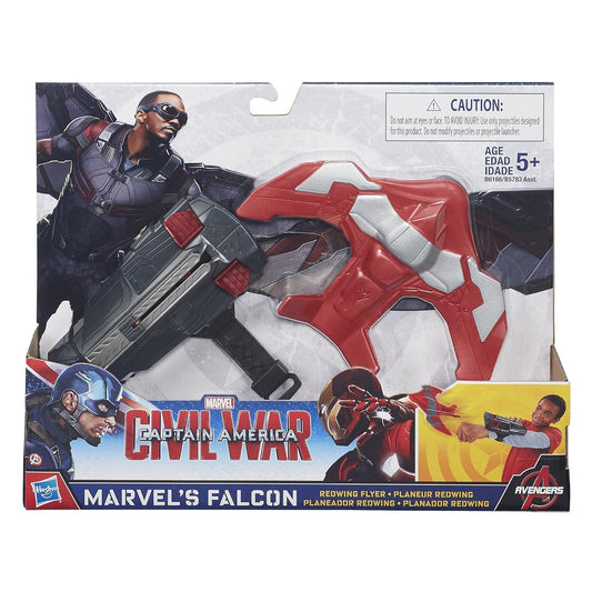 Marvel Civil War Falcon Iron Man Machine Gauntlet Nerf Blaster Avengers