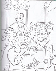 Disney Princess Colouring Book Favourite Characters For Kids Children Boys Girls