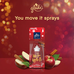Glade Sense & Spray Warm Apple Pie Air Freshener Refill Home Office Hotel 18ml