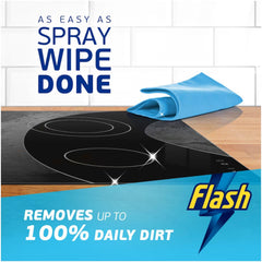 Flash Spray Wipe Done Multi Purpose Apple Blossom Multi-Surface Cleaning 800ml