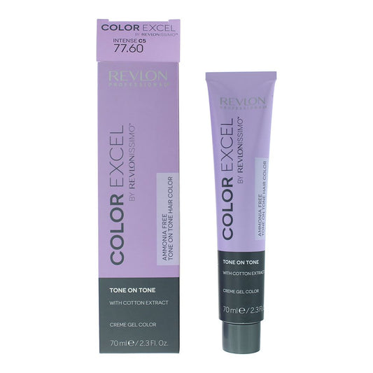 Revlon Color Excel 77.60 C5 Intense Light Red Hair Colour 70ml For Women