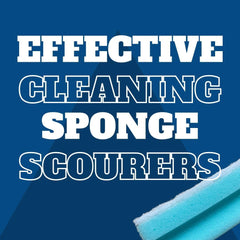 Super Bright Non Scratch Handgrip Scourers 10Pk Utensil Cleaner Stain Remover