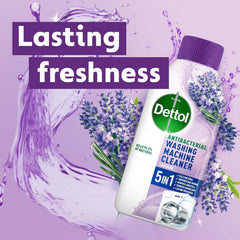 Dettol Washing Machine Cleaner Lavender Fresh Floral Scent Liquid 250ml