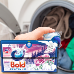 Lenor Fabric Conditioner Bold Laundry Detergent Gel Stain Remover Pod Bumdle Set