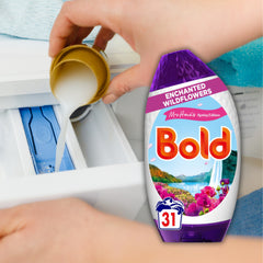 Bold Laundry Detergent Gel For Clothes Enchanted Wildflower 31W 1023ml