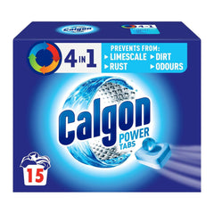 Calgon 4 in1 Power Tabs Water Washing Machine Softener Prevents Unpleasant Odour
