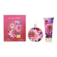 Ellen Tracy Dream Florals Pink Daisy Photobox 2 Piece Gift Set