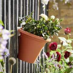 Clever Pots Pot Wall Bracket For Round Pots For Walls & Fences 30Cm
