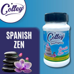 Colley Home Fragrances Spanish Zen Fragrance Carpet Fabric Freshener Powder 500g
