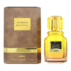 Ajmal Amber Santal Eau De Parfum 100ml Unisex Fragrance Spray