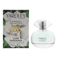 Yardley Luxe Gardenia Eau de Toilette 50ml Spray For Womens Fragrance